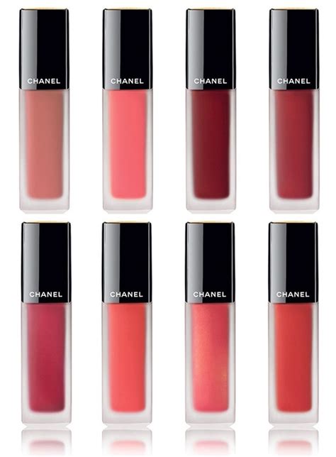 chanel matte liquid lip color rouge allure ink swatches|allure ink matte lipstick.